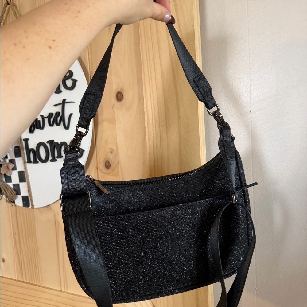 lululemon 3L black glitter crossbody/shoulder bag - Picture 7 of 7